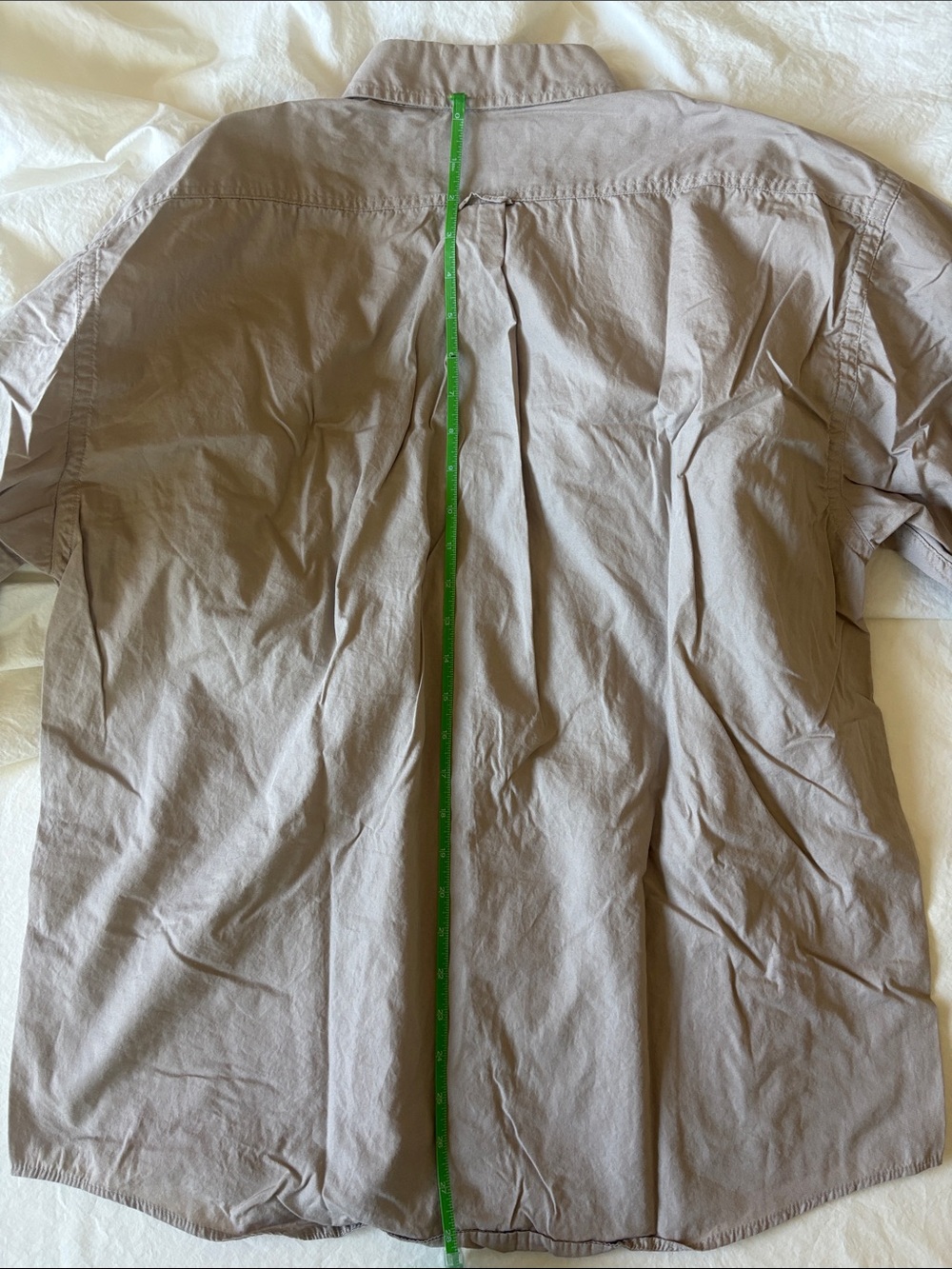 Filson Khaki Casual Shirt Made In USA - Picture 5 of 7